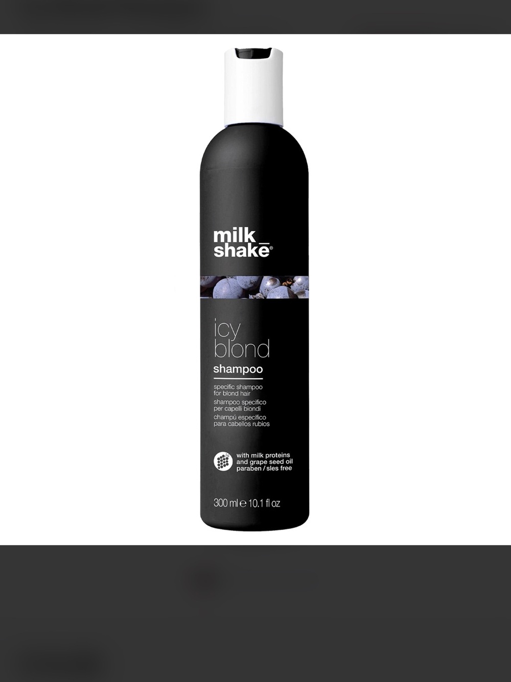 Icy Blond Shampoo — Black